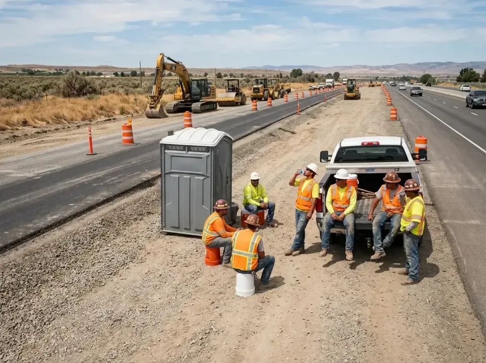 highway-road-construction-crew-007 — frequently asked questions, Porta Potty and Restroom Rentals in Gulf Breeze, FL